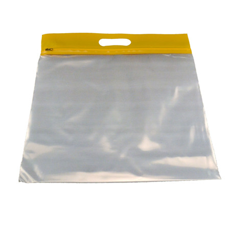 BAGS OF BAGS ZIPAFILE® Storage Bag, Yellow, PK25 ZFH1413Y